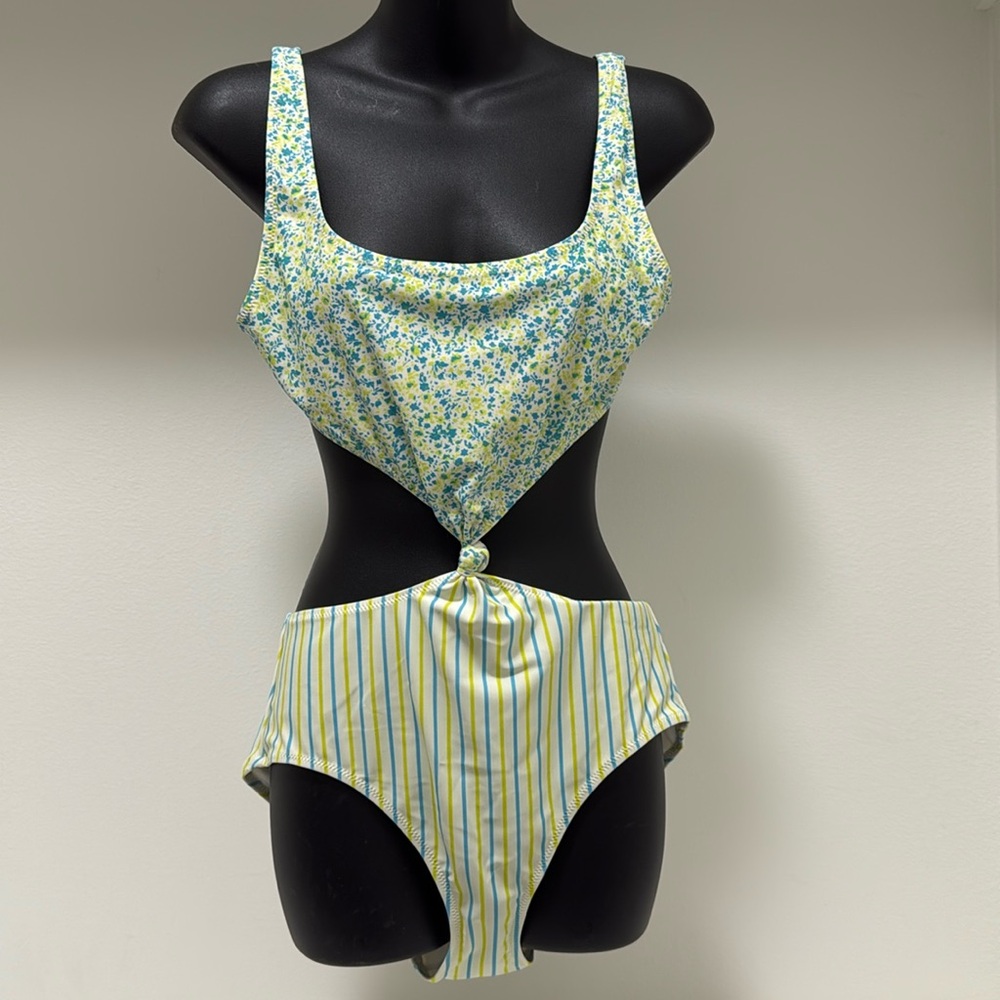 Solid & Striped The Bailey One Piece Bathing Suit Size Large